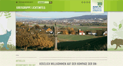 Desktop Screenshot of lichtenfels.bund-naturschutz.de