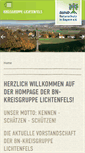 Mobile Screenshot of lichtenfels.bund-naturschutz.de