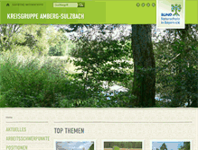 Tablet Screenshot of amberg-sulzbach.bund-naturschutz.de