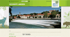Desktop Screenshot of landsberg.bund-naturschutz.de