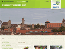 Tablet Screenshot of nuernberg-stadt.bund-naturschutz.de
