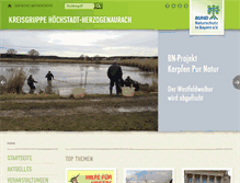 Tablet Screenshot of hoechstadt-herzogenaurach.bund-naturschutz.de