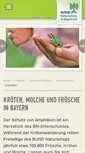 Mobile Screenshot of amphibien.bund-naturschutz.de