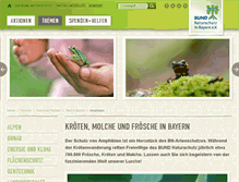 Tablet Screenshot of amphibien.bund-naturschutz.de
